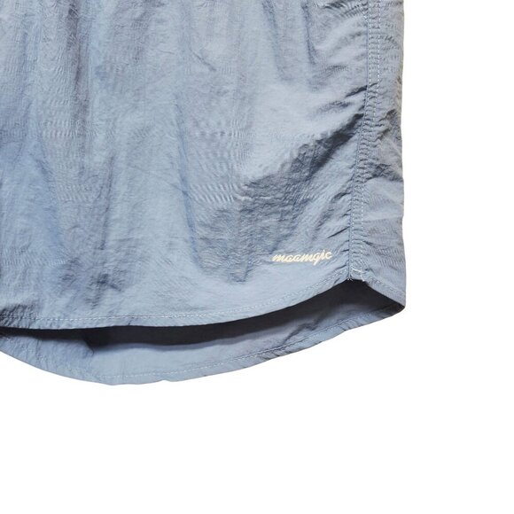 Maamgic Mens Swimming Shorts Size XXL Blue Quick-Dry Elastic Waistband - Picture 3 of 7